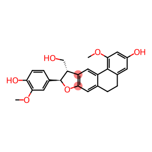 Phenanthro[2,3-b]furan-10-methanol, 5,6,9,10-tetrahydro-3-hydroxy-9-(4-hydroxy-3-methoxyphenyl)-1-methoxy-, (9R,10S)-