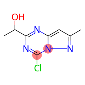 1-(4-chloro-7-methyl-pyrazolo[1,5-a][1,3,5]triazin-2-yl)ethanol