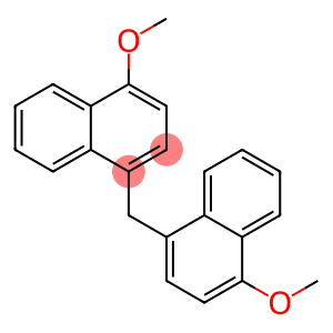 1-methoxy-4-[(4-methoxynaphthalen-1-yl)methyl]naphthalene