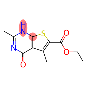 2,5-二甲基-4-氧代-3,4-二氢噻吩并[2,3-D]嘧啶-6-甲酸乙酯
