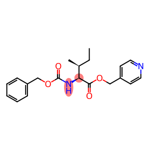 N-[(Benzyloxy)carbonyl]-L-isoleucine (4-pyridylmethyl) ester