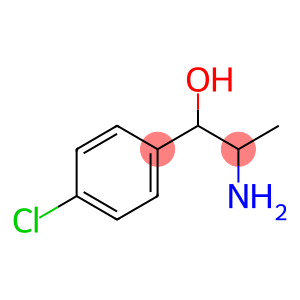 Benzenemethanol, α-(1-aminoethyl)-4-chloro-