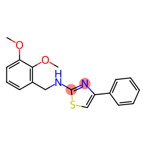 2-[(2,3-Dimethoxybenzyl)amino]-4-phenylthiazole