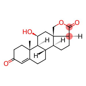 4-Androstene-17B-carboxylic acid-11B,18-diol-3-one-GAMMA-lactone