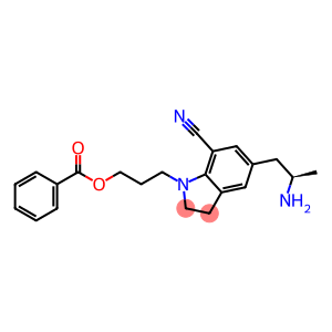 (R)-3-(5-(2-Aminopropyl)-7-cyanoindolin-1-yl)propylbenzoate