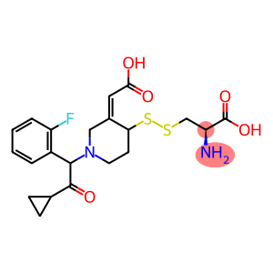 3-[[(3Z)-3-(CarboxyMethylene)-1-[2-cyclopropyl-1-(2-fluorophenyl)-2-oxoethyl]-4-piperidinyl]dithio]-L-alanine