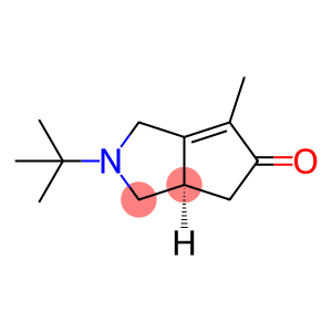 Cyclopenta[c]pyrrol-5(1H)-one, 2-(1,1-dimethylethyl)-2,3,3a,4-tetrahydro-6-methyl-, (3aR)- (9CI)