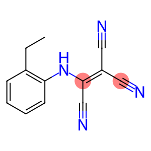 2-(2-Ethylanilino)-1,1,2-ethenetricarbonitrile