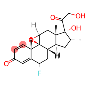 9β,11β-Epoxy-6α-fluoro-17,21-dihydroxy-16α-methylpregna-1,4-diene-3,20-dione