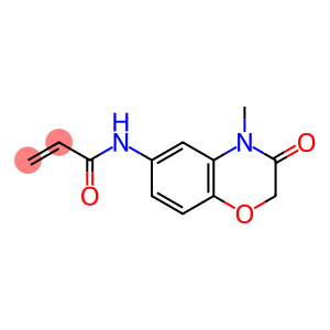 2-Propenamide, N-(3,4-dihydro-4-methyl-3-oxo-2H-1,4-benzoxazin-6-yl)-