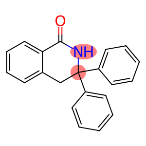 3,4-Dihydro-3,3-diphenyl-1(2H)-isoquinolinone