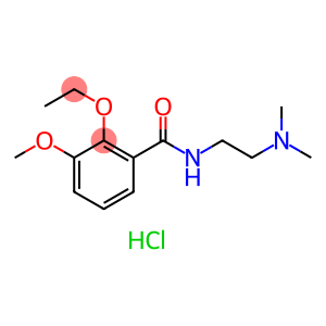 Benzamide, N-[2-(dimethylamino)ethyl]-2-ethoxy-3-methoxy-, hydrochloride (1:1)