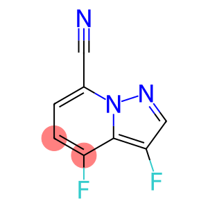 3,4-difluoropyrazolo[1,5-a]pyridine-7-carbonitrile