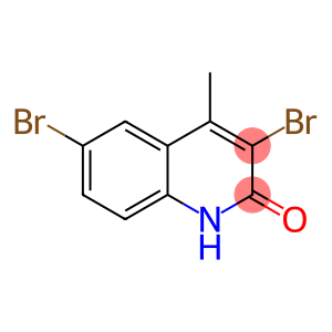 2(1H)-Quinolinone, 3,6-dibromo-4-methyl-