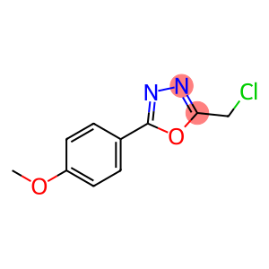 2-(CHLOROMETHYL)-5-(4-METHOXYPHENYL)-1,3,4-OXADIAZOLE