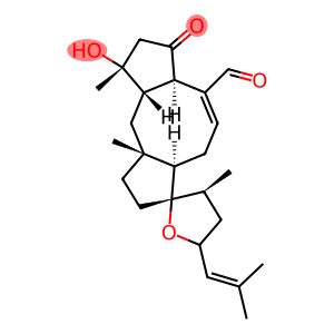 (6α)-14,18-Epoxy-3-hydroxy-5-oxoophiobola-7,19-dien-25-al