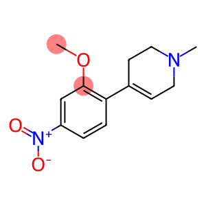 4-(2-methoxy-4-nitrophenyl)-1-methyl-1,2,3,6-tetrahydropyridine