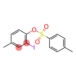 Phenol, 2-iodo-4-methyl-, 1-(4-methylbenzenesulfonate)