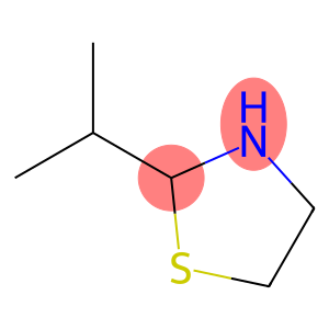 Thiazolidine, 2-(1-methylethyl)-