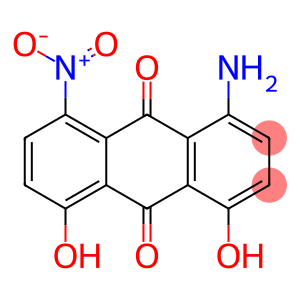 1-amino-4,5-dihydroxy-8-nitroanthraquinone