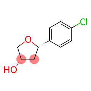 cis-5-(4-chlorophenyl)tetrahydrofuran-3-ol