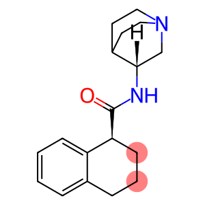 1-Naphthalenecarboxamide, N-(3R)-1-azabicyclo[2.2.2]oct-3-yl-1,2,3,4-tetrahydro-, (1S)-