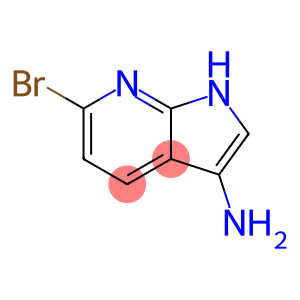 1H-Pyrrolo[2,3-b]pyridin-3-amine, 6-bromo-