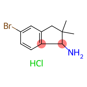 1H-Inden-1-amine, 5-bromo-2,3-dihydro-2,2-dimethyl-, hydrochloride (1:1)