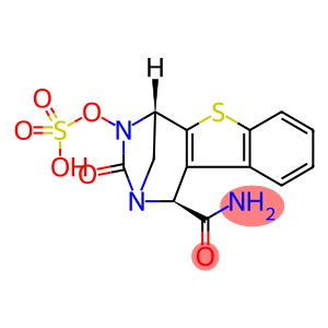 Sulfuric acid, mono[(1R,2S,5R)-1-(aminoca rbonyl)-1,5-dihydro-3-oxo-2,5-methano-2H-[1] benzothieno[2,3-e][1,3]diazepin-4-yl] ester, rel