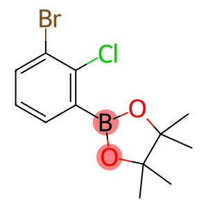 2-(3-Bromo-2-chlorophenyl)-4,4,5,5-tetramethyl-1,3,2-dioxaborolane
