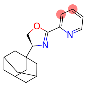 Pyridine, 2-[(4S)-4,5-dihydro-4-tricyclo[3.3.1.13,7]dec-1-yl-2-oxazolyl]-