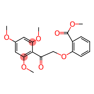 methyl 2-[2-oxo-2-(2,4,6-trimethoxyphenyl)ethoxy]benzoate