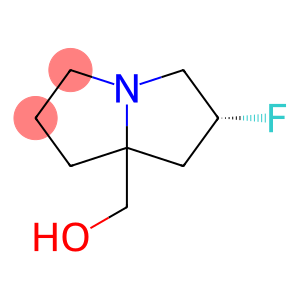 1H-Pyrrolizine-7a(5H)-methanol, 2-fluorotetrahydro-, (2R)-