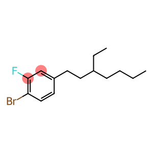 Benzene, 1-bromo-4-(3-ethylheptyl)-2-fluoro-