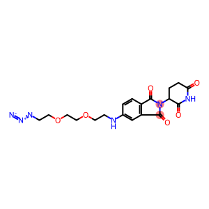 5-((2-(2-(2-azidoethoxy)ethoxy)ethyl)amino)-2-(2,6-dioxopiperidin-3-yl)isoindoline-1,3-dione
