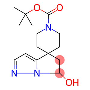 tert-butyl 6-hydroxyspiro[5,6-dihydropyrrolo[1,2-b]pyrazole-4,4'-piperidine]-1'-carboxylate