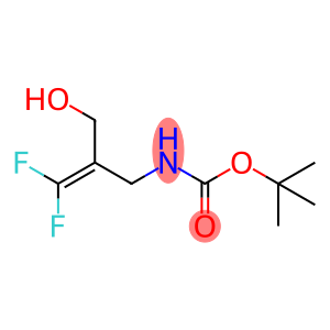 Carbamic acid, N-[3,3-difluoro-2-(hydroxymethyl)-2-propen-1-yl]-, 1,1-dimethylethyl ester