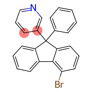 3-(4-Bromo-9-phenyl-9H-fluoren-9-yl)pyridine