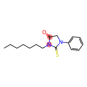 3-heptyl-1-phenyl-2-thiohydantoin