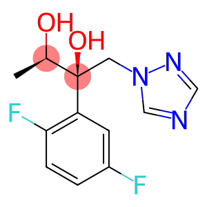 2,3-Butanediol, 2-(2,5-difluorophenyl)-1-(1H-1,2,4-triazol-1-yl)-, (2R,3R)-