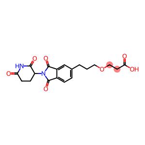 3-(3-(2-(2,6-dioxopiperidin-3-yl)-1,3-dioxoisoindolin-5-yl)propoxy)propanoic acid