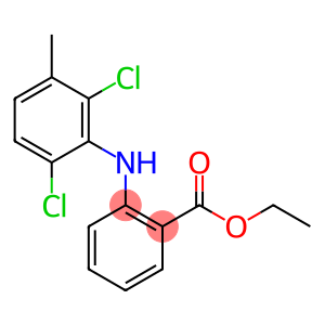 Benzoic acid, 2-[(2,6-dichloro-3-methylphenyl)amino]-, ethyl ester