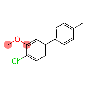 4-Chloro-3-methoxy-4'-methyl-1,1'-biphenyl