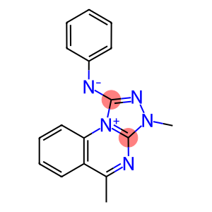 N-(3,5-dimethyl-3H-[1,2,4]triazolo[4,3-a]quinazolin-1-yl-10-io)anilide