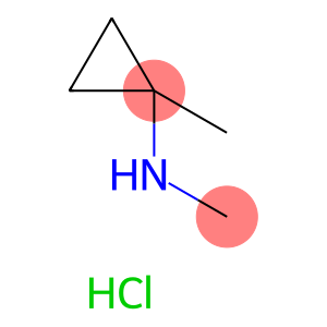 Cyclopropanamine, N,1-dimethyl-, hydrochloride (1:1)