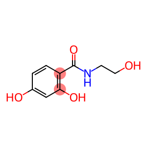 Resorcylic acid monoethanolamide