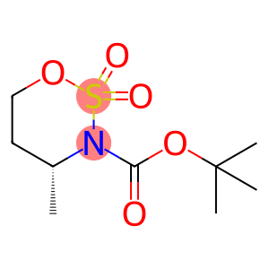 1,2,3-Oxathiazine-3(4H)-carboxylic acid, dihydro-4-methyl-, 1,1-dimethylethyl ester, 2,2-dioxide, (4R)-