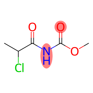 Carbamic acid, (2-chloropropionyl)-, methyl ester (8CI)