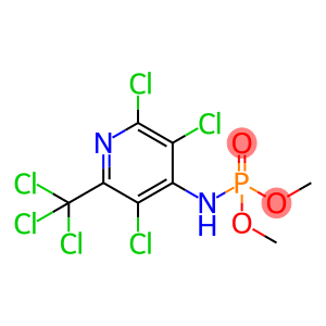 Phosphoramidic acid, [2,3,5-trichloro-6-(trichloromethyl)-4-pyridinyl]-, dimethyl ester (9CI)