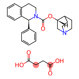 索非那新琥珀酸盐, 一种毒蕈碱受体拮抗剂